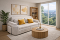 Sofá Cama Holanda Moderno | Sofá Convertible Elegante para Sala