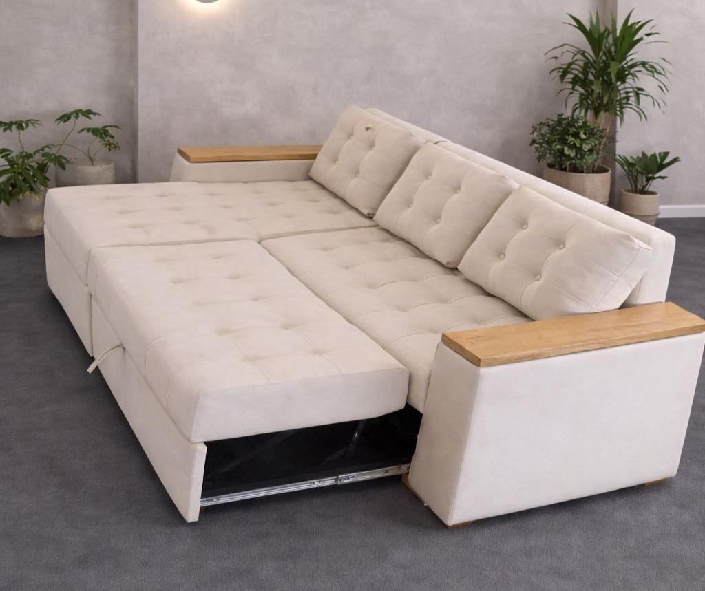Sofá Cama Alemán en L | Ideal para Salas Modernas y Espacios Medianos